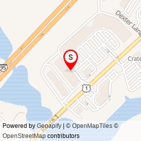 New Balance on Route 1, Kittery Maine - location map