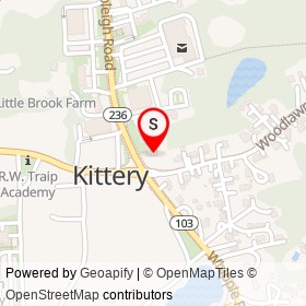 Kittery Food Mart on Shapleigh Road, Kittery Maine - location map