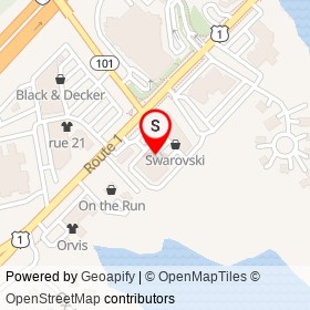 J. Crew on US Route 1, Kittery Maine - location map