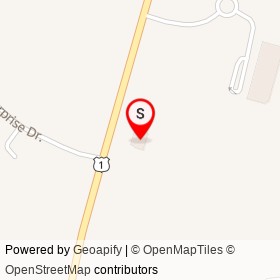 Tire Warehouse on Portland Road, Arundel Maine - location map