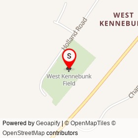 West Kennebunk Field on , Kennebunk Maine - location map