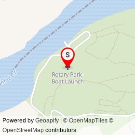 Rotary Park- Boat Launch on , Biddeford Maine - location map