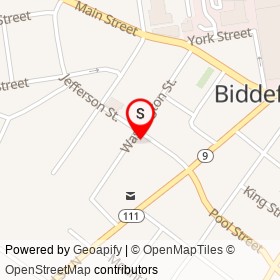 Biddeford on , Biddeford Maine - location map