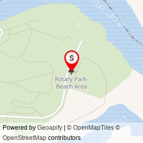 Rotary Park- Beach Area on , Biddeford Maine - location map