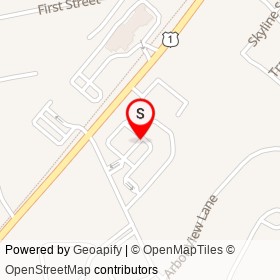 Orthodontic Associates on Route 1, Scarborough Maine - location map