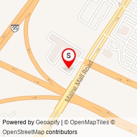 Chili's on Maine Mall Road, South Portland Maine - location map