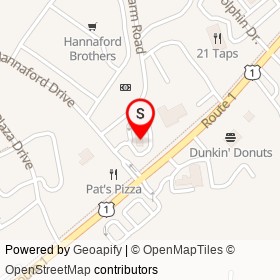 Wendy's on Route 1, Scarborough Maine - location map