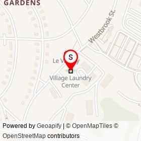 Village Laundry Center on Westbrook Street, South Portland Maine - location map