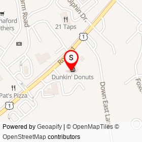 Supercuts on Route 1, Scarborough Maine - location map