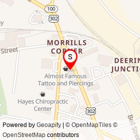 Samuel's Bar and Grill on Forest Avenue, Portland Maine - location map