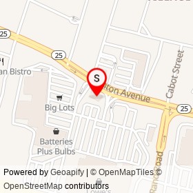 Applebee's on Brighton Avenue, Portland Maine - location map