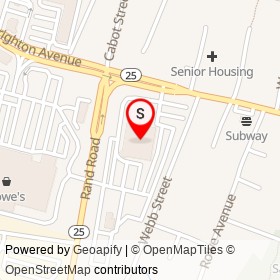 Quirk Chevrolet of Portland on Brighton Avenue, Portland Maine - location map