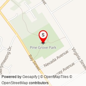 Pine Grove Park on , Portland Maine - location map