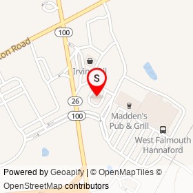 Gorham Savings Bank on Gray Road, Falmouth Maine - location map
