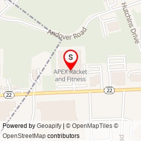 APEX Racket and Fitness on Congress Street, Portland Maine - location map