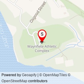 Waynflete Athletic Complex on , Portland Maine - location map