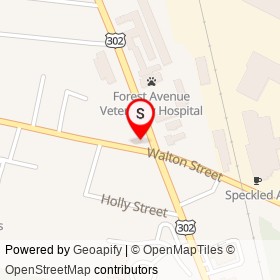 Luis's Arepera and Grill on Forest Avenue, Portland Maine - location map