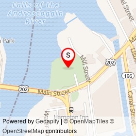 Heritage Park on , Lewiston Maine - location map