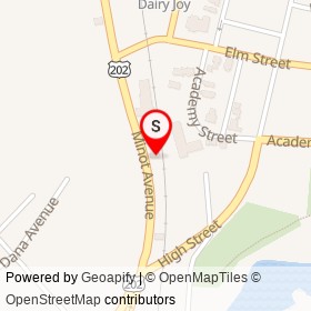 Fielding's Oil & Propane on Minot Avenue, Auburn Maine - location map