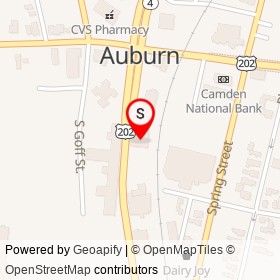 Agren Appliance on Minot Avenue, Auburn Maine - location map