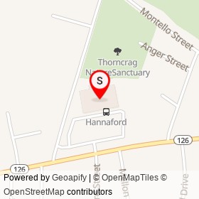 Hannaford on Sabattus Street, Lewiston Maine - location map