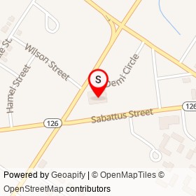CVS Pharmacy on Sabattus Street, Lewiston Maine - location map
