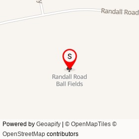Randall Road Ball Fields on , Lewiston Maine - location map