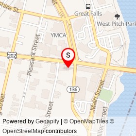 84 Court Pizza & Restaurant on Court Street, Auburn Maine - location map