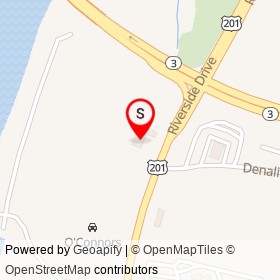Capitol City Tire and Auto on Riverside Drive, Augusta Maine - location map