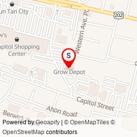 Maxim's Laundromat on Western Avenue, Augusta Maine - location map