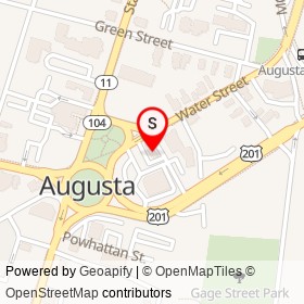 Family Dental Practice on Water Street, Augusta Maine - location map