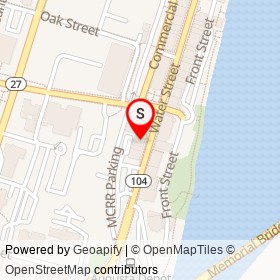 The Gin Mill on Water Street, Augusta Maine - location map