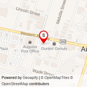 Amato's on Western Avenue (East), Augusta Maine - location map