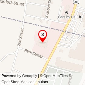 Quirk Ford of Augusta on Water Street, Hallowell Maine - location map