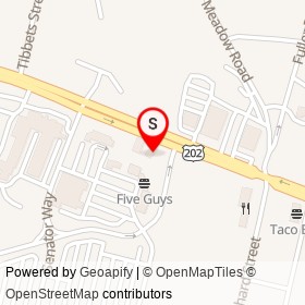 Circle K on Western Avenue, Augusta Maine - location map