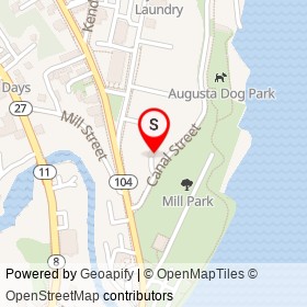 Sand Hill Wine & Provisions on Canal Street, Augusta Maine - location map