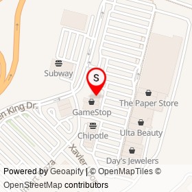 LongHorn Steakhouse on Stephen King Drive, Augusta Maine - location map