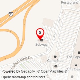 C D Nails & Spa on Stephen King Drive, Augusta Maine - location map