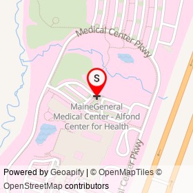 MaineGeneral Medical Center - Alfond Center for Health on Medical Center Parkway, Augusta Maine - location map