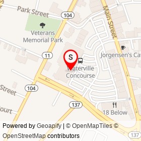 Inland Family Care - Three Rivers on Spring Street, Waterville Maine - location map