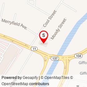 CVS Pharmacy on Kennedy Memorial Drive, Waterville Maine - location map