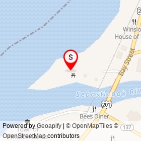 No Name Provided on Bay Street, Winslow Maine - location map