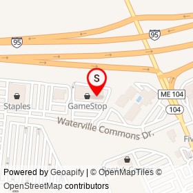 Supercuts on Waterville Commons Drive, Waterville Maine - location map