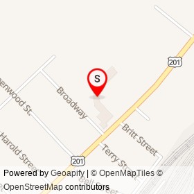 Salvation Army Family Store on College Avenue, Waterville Maine - location map