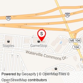 Firehouse Subs on Waterville Commons Drive, Waterville Maine - location map