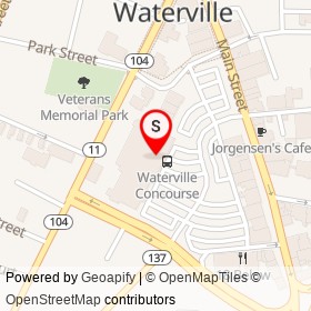 Save-A-Lot on Concourse East, Waterville Maine - location map