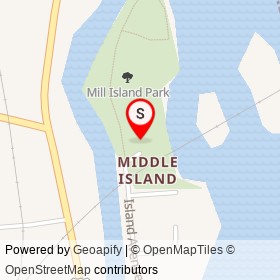 No Name Provided on Island Avenue, Fairfield Maine - location map