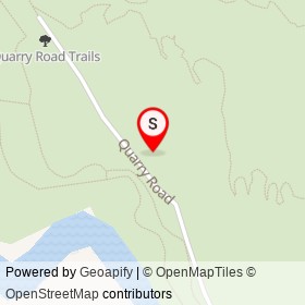 Quarry Road Recreation Area on , Waterville Maine - location map
