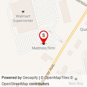 Mattress Firm on Stillwater Avenue, Bangor Maine - location map