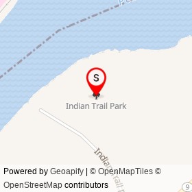Indian Trail Park on , Brewer Maine - location map